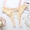 Sexy Women Lace Flowers Panties Low Rise Transparent Underwear Embroidery Briefs  Lingerie