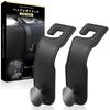 POPOT Headrest Hooks Seat Car Convenient Car Car Luggage Hooks [Wide Hook] Hooks, Accessories, Storage, Accessories, (Black)