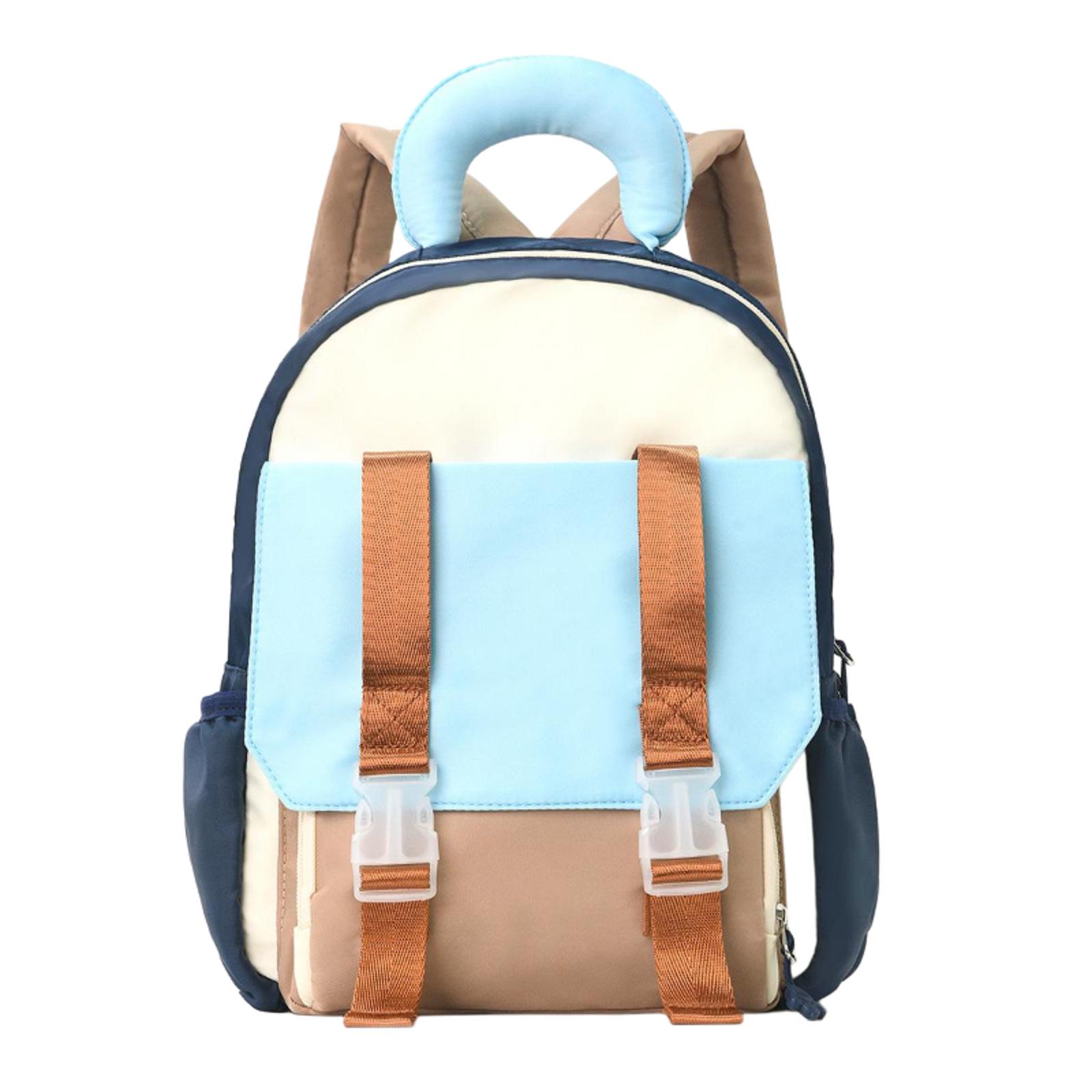 

Рюкзак с мультяшным рисунком для начальной школы и дополнительный рюкзак. One Size синий