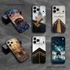 Moslem und Kaaba Für iPhone 17,16,15,14,13,12,11,Pro,Max,Plus Schwarzes Weiches Cover Handyhülle