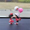Girls Gifts Anime Couples Car Ornament Cartoon Couples Model Dashboard Figurine Car Decoration