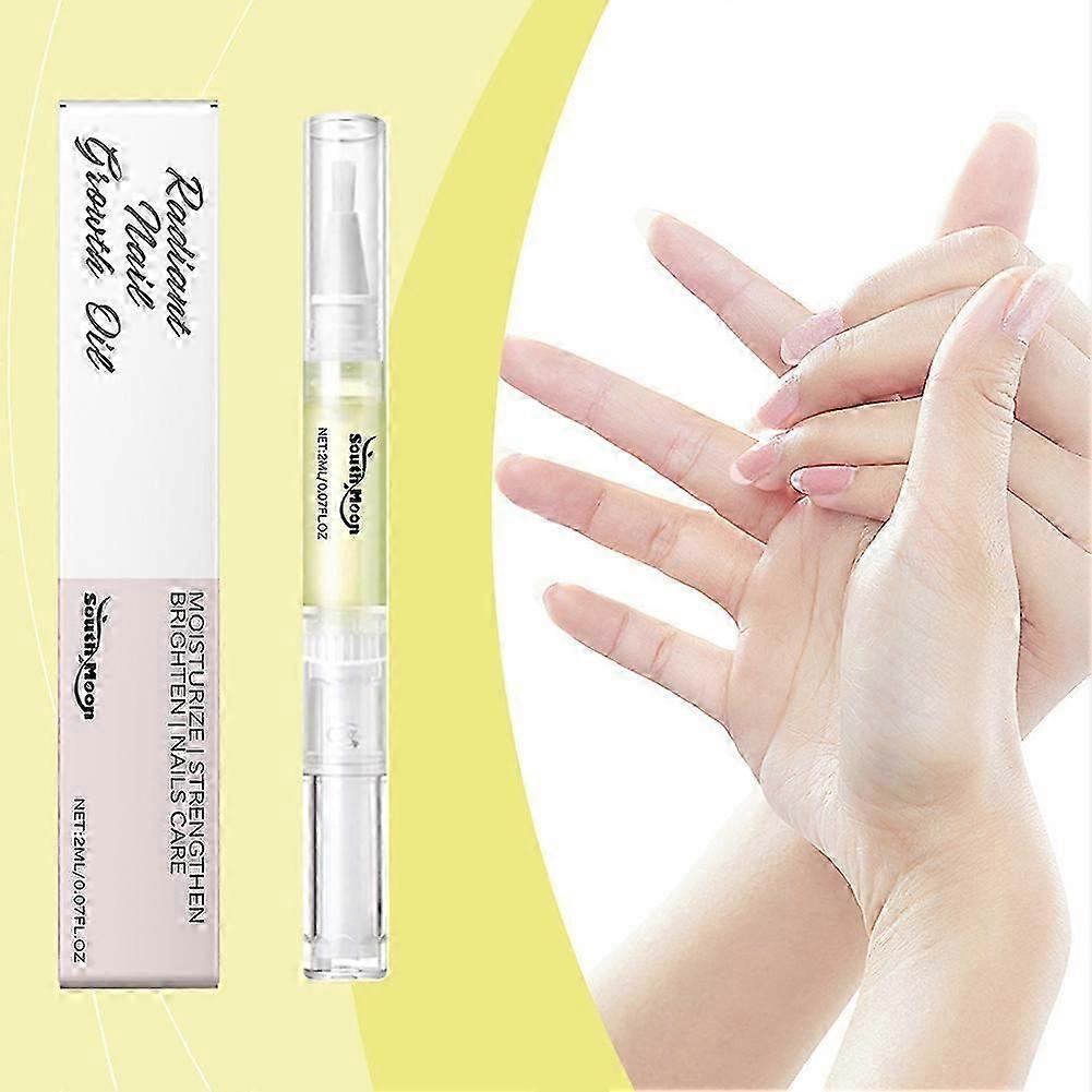 Nail Growth Repair Oil, Strengthening & Moisturizing Cuticle Care, Fast-Acting Nail Strengthener for Instantly Stronger Nails