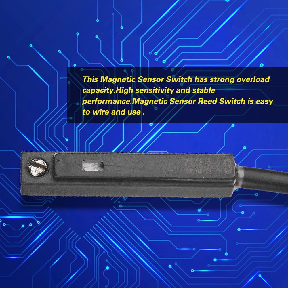 CS1-Magnetischer Pneumatikzylinder-Magnetschalter-Sensor AC 5 V - 240 V