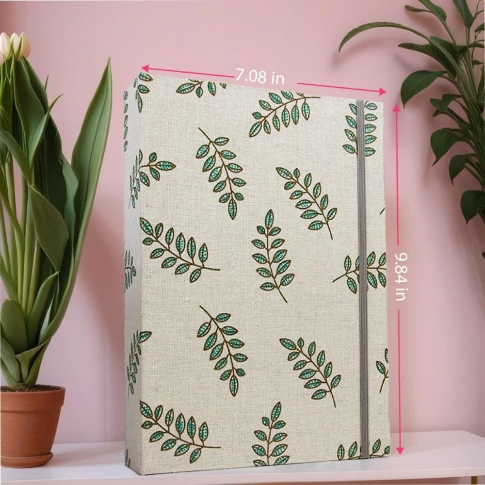 

Laminated Scrapbook Album Printed Fabric Photo Storage New Slip-in Picture Albums Family Memory 6