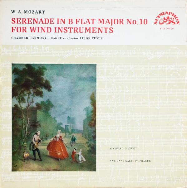 

LP Record W.A. MOZART, CHAMBER HARMONY, LIBOR - Serenade In B Flat Major No. 10 For VM2303 Supraphon 1962 Czechoslov Classical Used