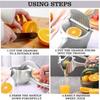 Manual Juice Squeezer Aluminum Alloy Hand Pressure Juicer Pomegranate Orange Lemon Sugar Cane Juice Kitchen Bar Fruit Tool