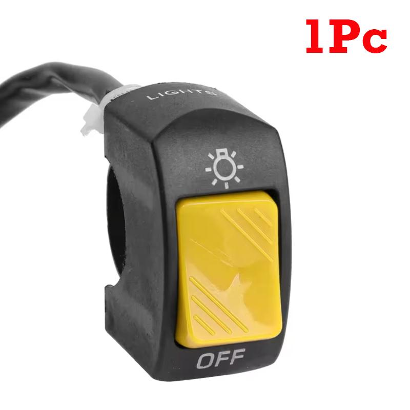 1/2Pcs Motorcycle Switch ON/OFF Button Universal Moto Scooter Second-line Headlight Handlebar Switch Modification Accessories