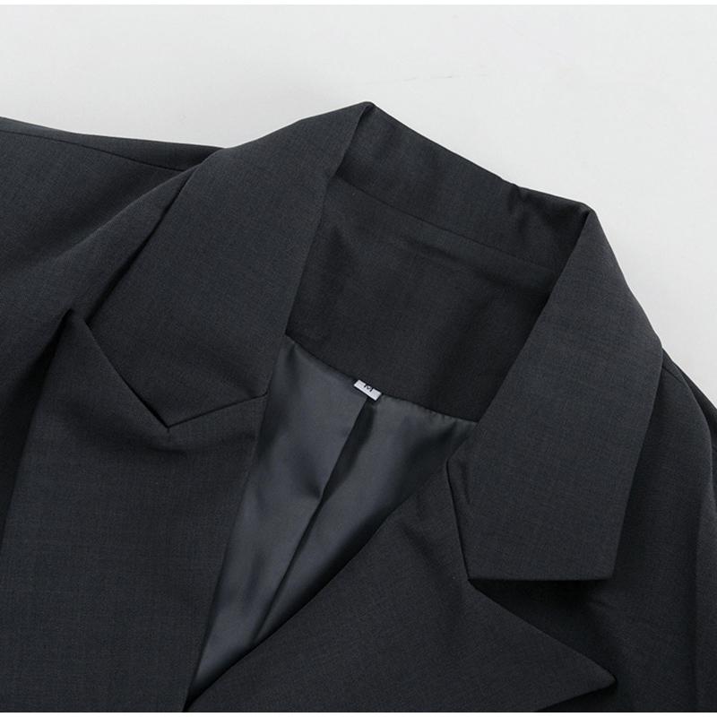 Trajes elegantes de 2 piezas para mujer, con botones en la solapa y bolsillos, chaqueta de manga larga, pantalones rectos de cintura alta, conjuntos para dama, primavera otoño 2025, atuendo para oficina para dama