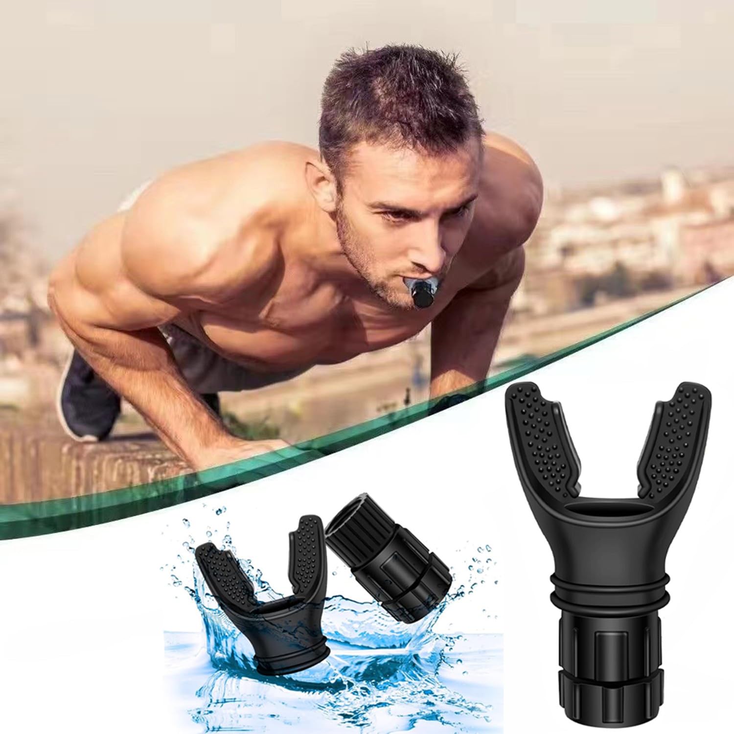 SensaBliss Lung Capacity Training Equipment, Breathing Muscles, Lung Capacity Training,