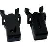 ZCZQC 10PCS Black Trash Can Lock Replacement Kit Spring Press Buckle Touch Top Can Button Plastic Repair Clip Push Switch Self Locking Tissue Box