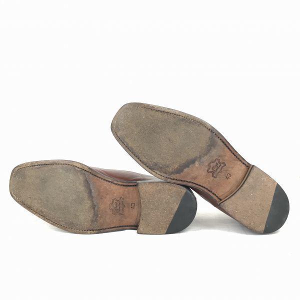 Bucks & Strouss Leather Goodyear Straight Tip Red Brown 27.5(USED)