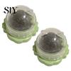 Indoor Cat Interactive Toy 2Pcs Catnip Lick Balls Rotating Ball Safe Healthy Kitten Licking Stimulation Chew with Adhesive for Wall or Floor