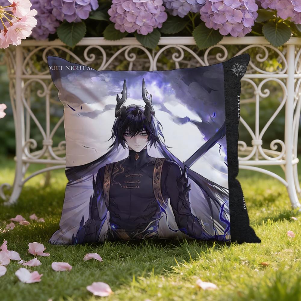 

D-Duet N-Night A-Abyss Cushion Cover Home & Car Dual-Scene Pillow Cover: Reversible for Premium Comfort 30cmx30cm