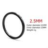 1x Fahrrad Tretlager Spacer 0,7/1,8/2,5mm Bike Hub Unterlegscheibe Heißer Verkauf Neue