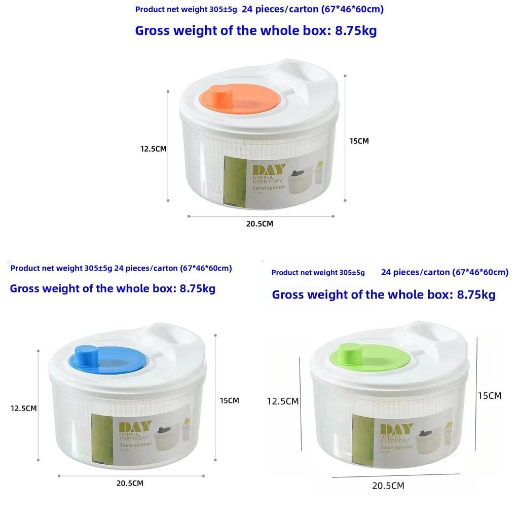 Kitchen Vegetable Dehydrator And Salad Spinner With Modern Design For Food Prep
