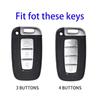 Zinc Alloy Leather Car Key Case For Hyundai Solaris Hb20 I30 Veloster Sr Ix35 Elantra Accent For Kia Sportage K5 Rio Sportage K2