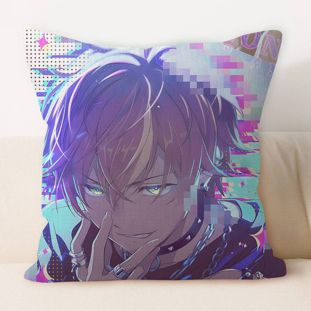 S-Shinonome A-Akito Cushion Cover Car Throw Pillow Case For Sofa Car Christmas Gift 40x40cm 45x45cm