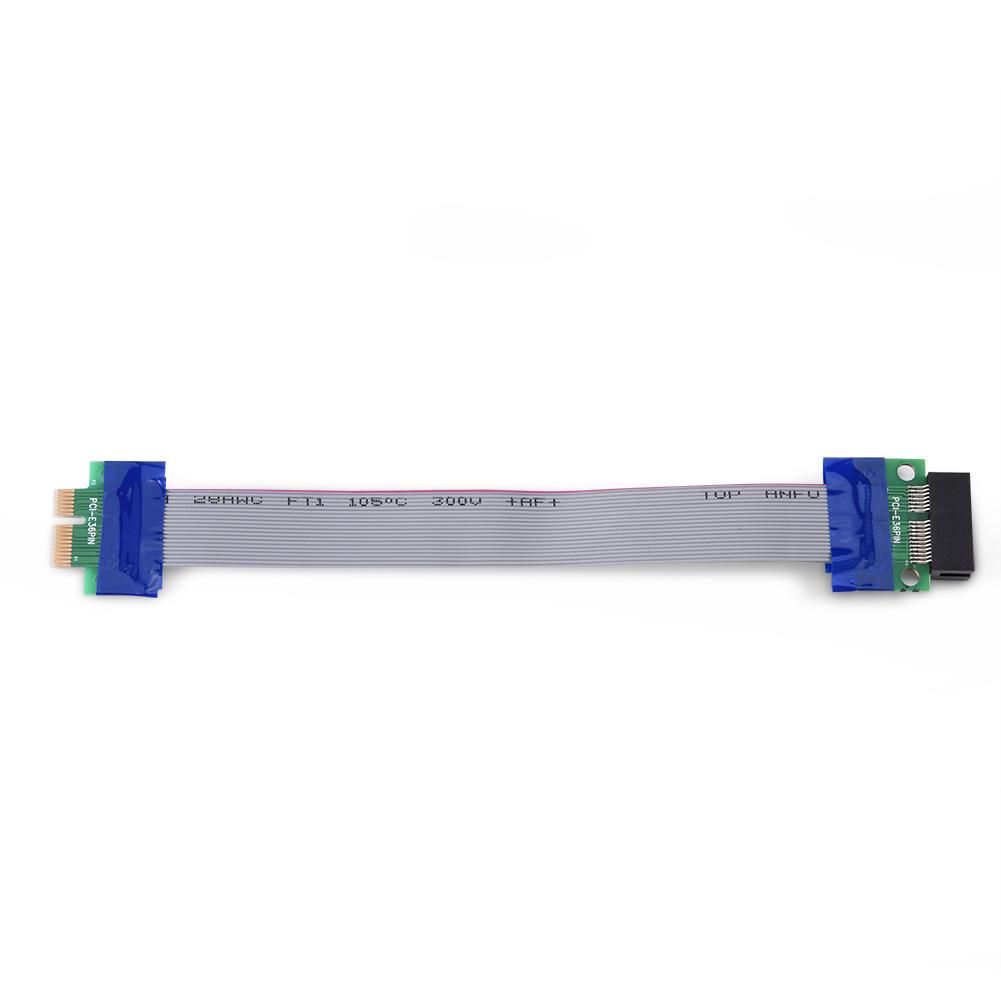 PCIE Professional 1X To 1X Male To Female VGA Graphics Card Extended Ribbon Cable