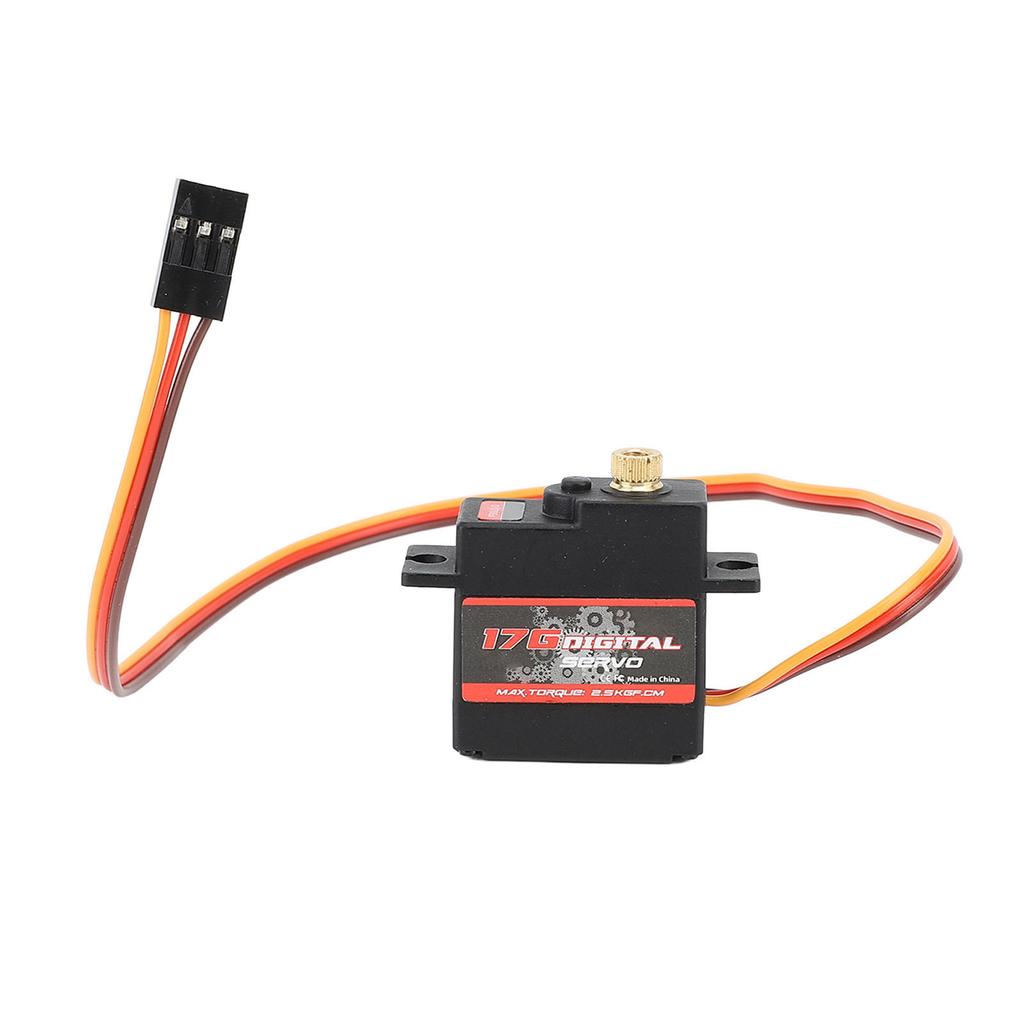 17G RC Digital Servo High Torsion Fast Response Precise Control Sturdy Durable RC Servo for 118