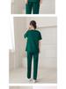 Unisex Short-Sleeve Surgical Gown and Long-Sleeve Workwear Scrub Set - Polyester/Cotton Blend