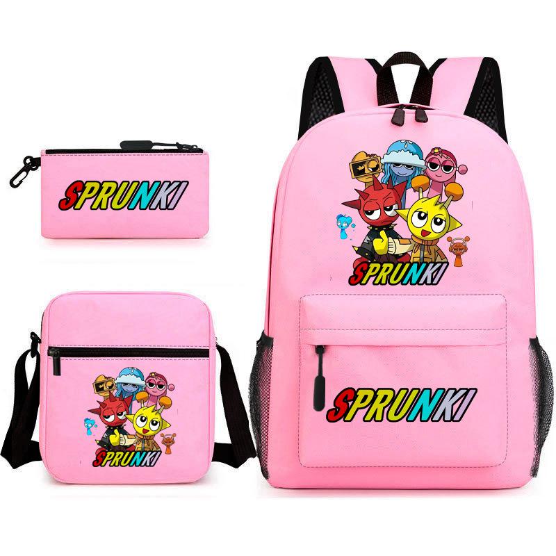 Peripheral Heat Transfer Rhythm Box Cartoon Animation Primary School Students Third Grade Light Load Reduction Large Capacity Backpack L