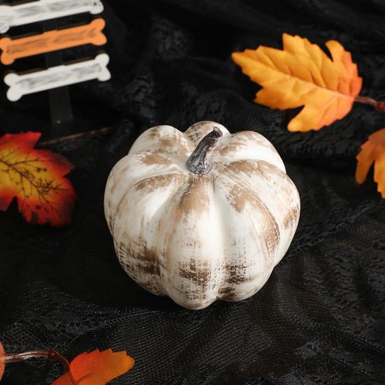 Craft Pumpkins for Parent Child Activities Thanksgiving Artificial Pumpkin Decoration, Farmhouse Harvest Season Fake Lightweight Vegetables