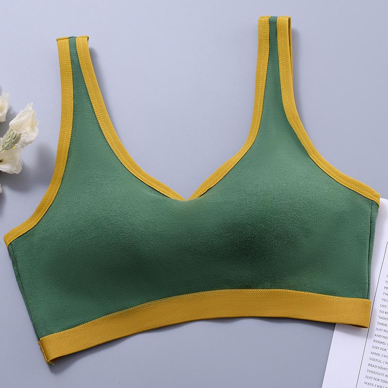 Beautiful Back Tube Top Integrated Fixed Cup Wrap Chest Breathable Comfortable Sexy Underwear Gather Sports Bra