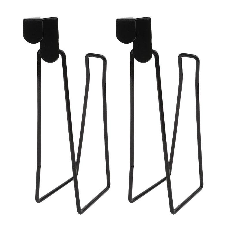 1/2pcsToilet Paper Holder - Easy Install Wall Mount Bathroom Tissue Roll Hanger with Painted Finish Space Saving No-Drill Design