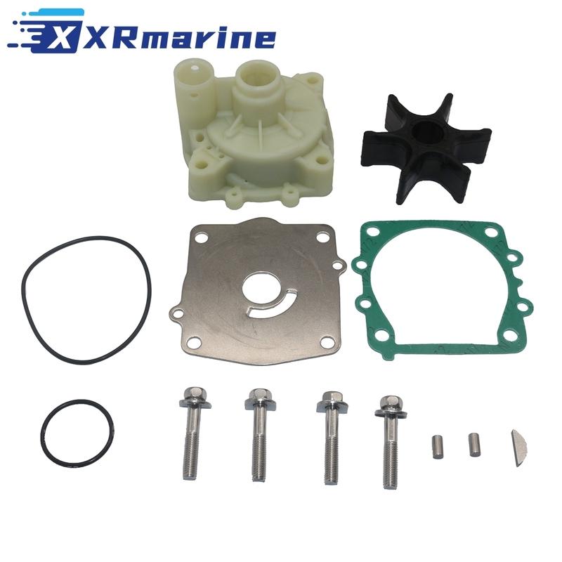 

Water Pump Repair Kit with Impeller for Yamaha Cooling System Outboard Engine 100HP 115HP 130HP 140HP 6N6-W0078-02
