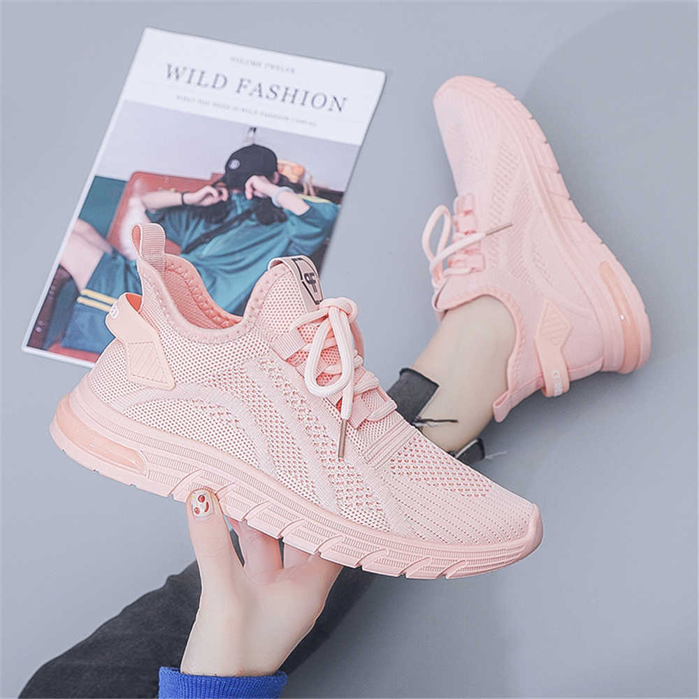 Fashion 37-38 35-39 Sneakers Spring Woven Training Shoes Woman Women's Boots Spring Sports Trendy Seasonal Tenisse Footwears