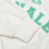 FILA Letter Print Hooded Casual Knit Jacket Women jackets Cloud-Mushroom-White F11W419505F-WT