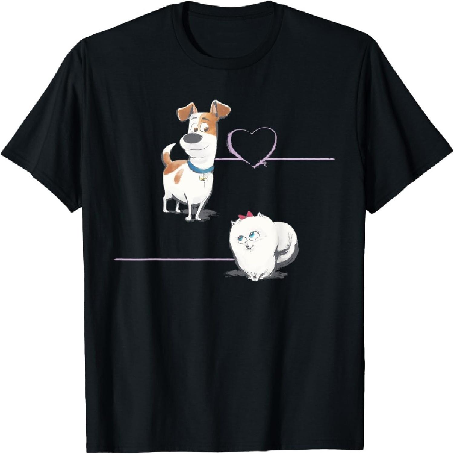 The Secret Life of Pets 2 Gidget and Max T-Shirt S
