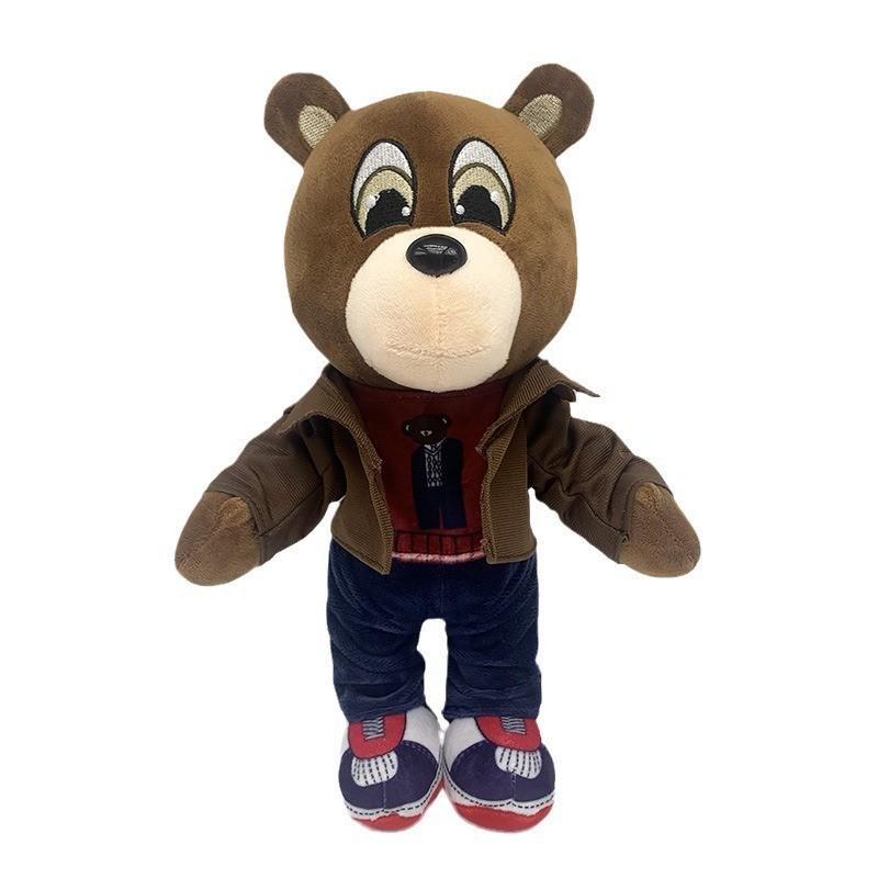

Kanye Style Teddy Bear Plush Doll Toy As Shown