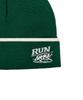 Nyuteib All Day Bear Beanie Big Head Fit - Green Bear
