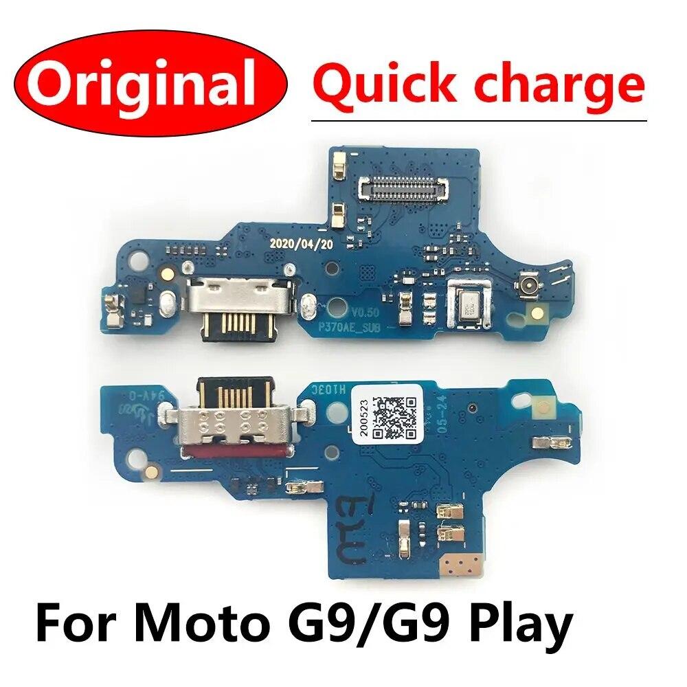 USB Charging Port Board Flex Cable Connector For Moto G9 G10 Power G Stylus Play One 5G G 5G E7 Plus One Hyper G30 G50