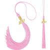 Doctoral Tassels Premium Polyester Fabric Smooth Texture Prom Attires For Graduate University Ceremonies