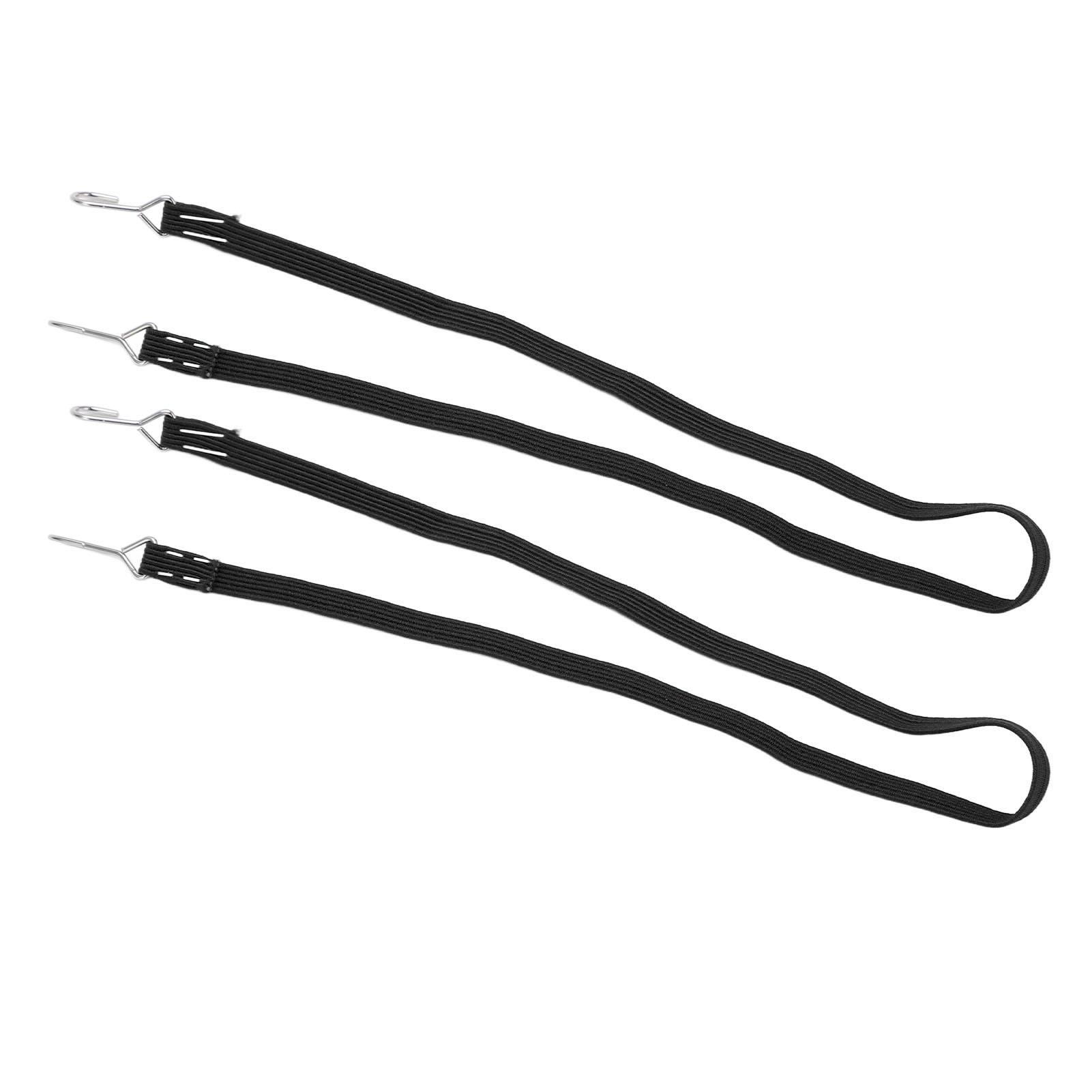 

2 шт. RC эластичные багажные ремни нейлоновые универсальные RC банджи шнуры для крепления для всех RC автомобилей черный