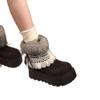 Women's 2025 Thick-Soled Fleece-Lined Anti-Slip Snow Boots for Winter