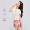 Yuan Yuan Princess Girls' Summer Short-Sleeve T-Shirt