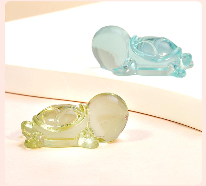 Transparent Small Turtle Ornaments - Aquarium Simulation Accessories