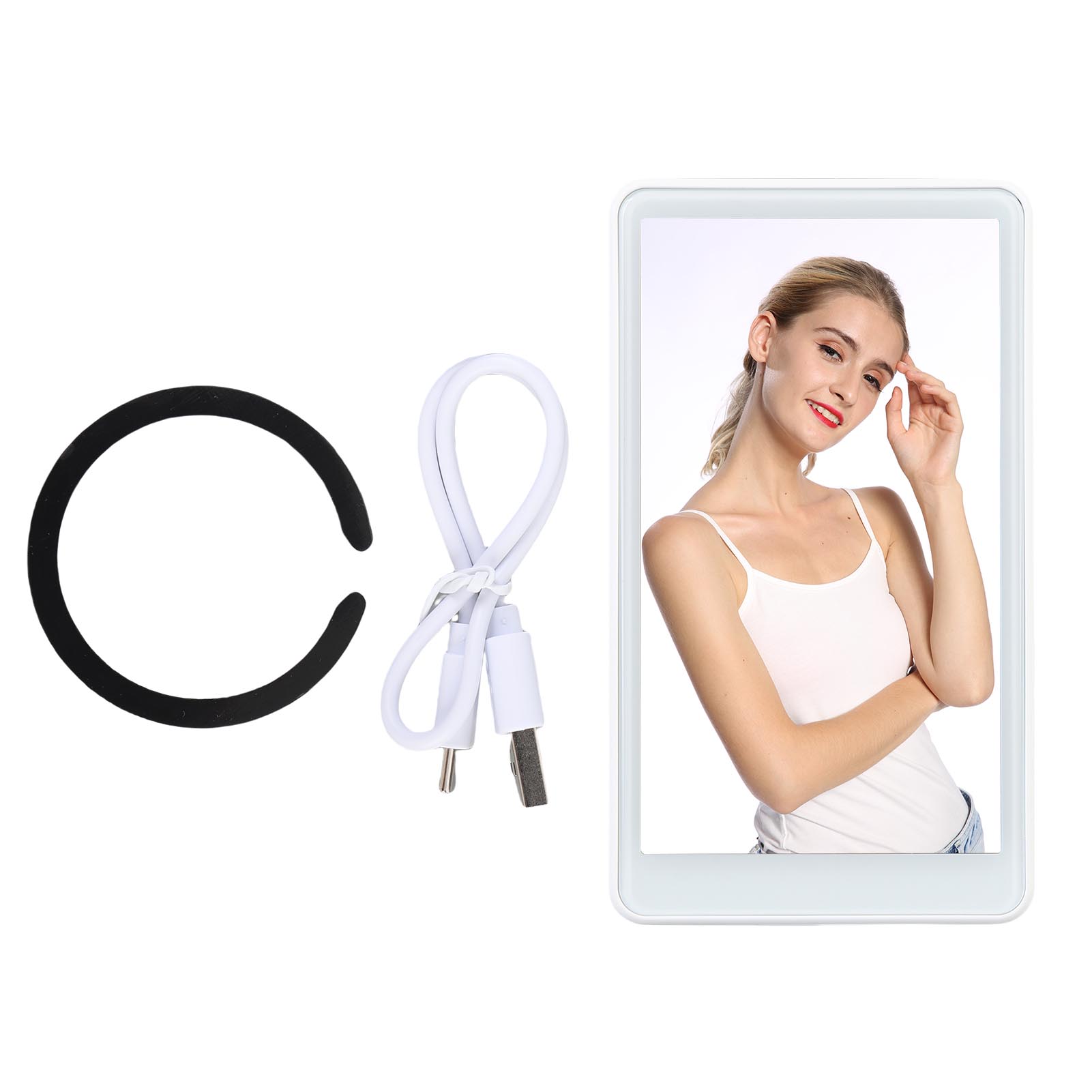 

Магнитный телефон для селфи Экран 4,02 дюйма HD Автораспознавание Беспроводная задняя камера Дисплей просмотра телефона S