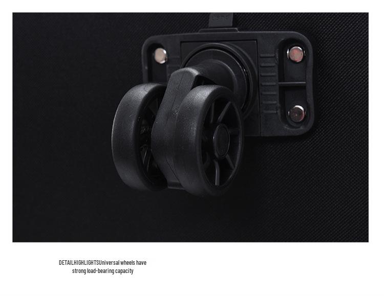 Large Capacity Folding Travel Bag with Universal Wheels