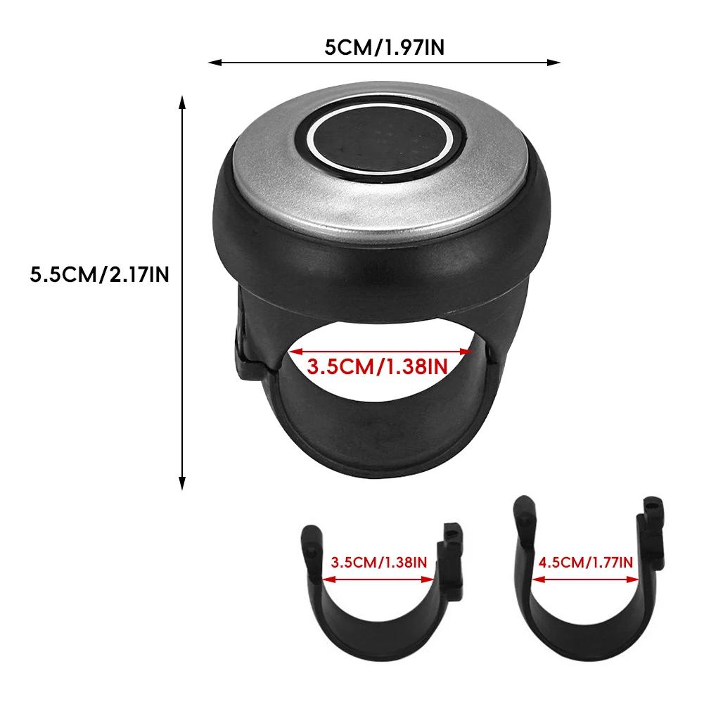 Auto Drehen Lenkrad Booster Drehknopf 360 Grad Drehung Metalllager Power Griff Kugelförmige Helfer Handsteuerung