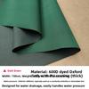 Thickened Waterproof Plain Weave Sunshade Retractable Striped Rain Canopy Fabric Outdoor Sun Blocking Rainproof Material 600D...
