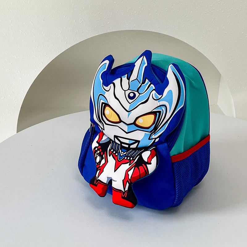 Детский рюкзак с рисунком Ультрамена, мультяшный, легкий, дышащий, школьный Style E