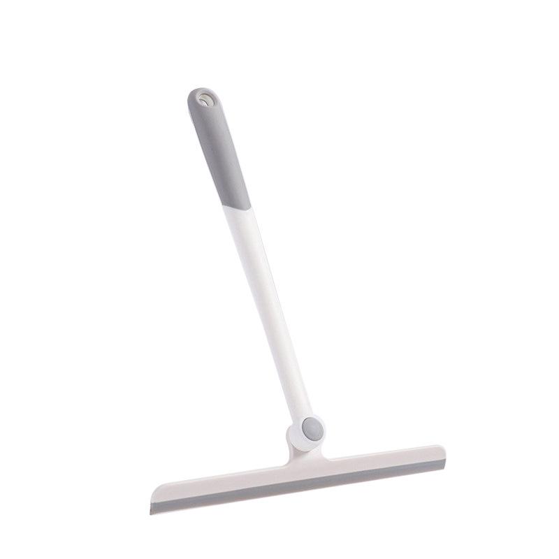 

Вращающийся на 360° Т-образный стеклоочиститель - Бытовой очиститель для окон и ванной серый