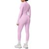 Cloud-like Quick-dry Zipper Jacket & High-waisted Yoga Suit - 3pc Outdoor Running Fitness Set