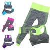 Premium Quality Fitness Workout Clothing Women's Gym Sports Running Girls Slim Leggings And Tops