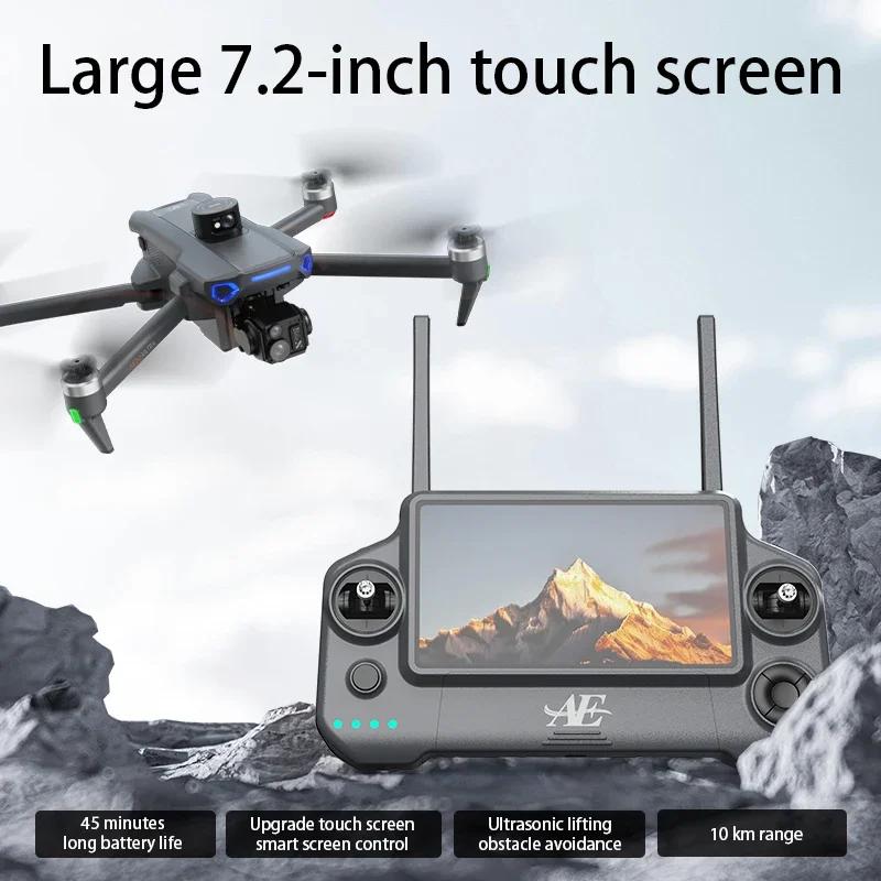 AE30 Max 6000M LCD SC GPS Drone 8K Dual Camera 6G Wifi FPV 3-Axis Gimbal Professional Obstacle Avoidance Quadcopter RC Dron Toy