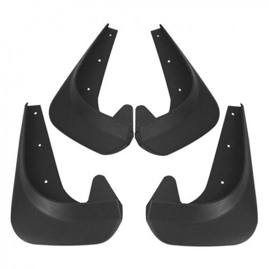 Set Of 4 Black Splash Guard Mud Flaps Car Parts Accessories For Protector Toyota
